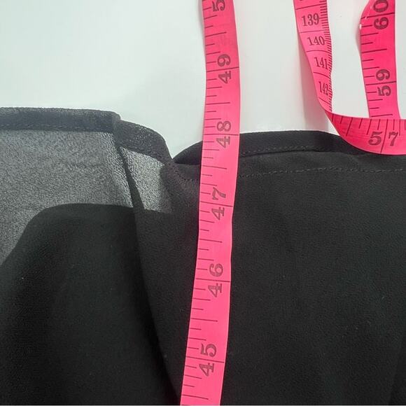 Pomander Place Black Maeve Classic Collared Shirt Maxi Dress Sz XS - Picture 12 of 12